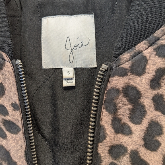 Joie silk bomber jacket - Picture 6 of 8